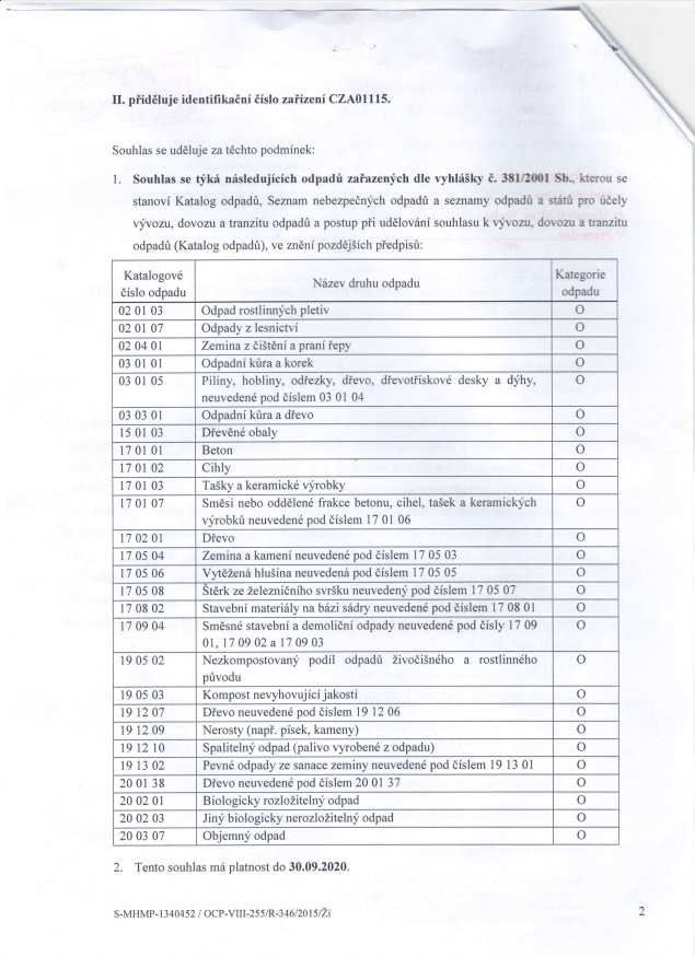Katalog odpadů